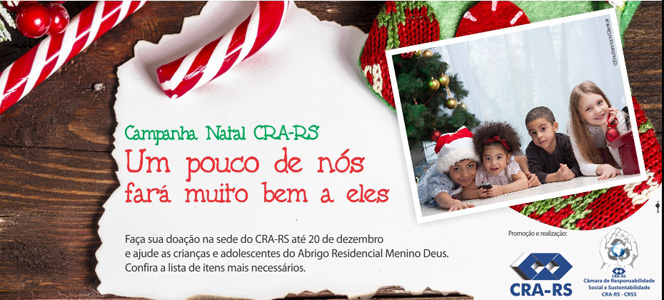 CRSS realiza campanha de Natal